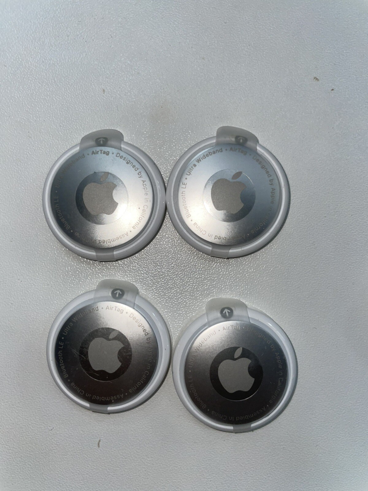 4-Pack Apple AirTags for Precision Tracking and Security