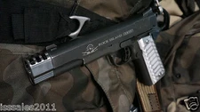 1911  PUNISHER Muzzle Brake and "Cobra " Grips COMBO COMPENSATOR +install 