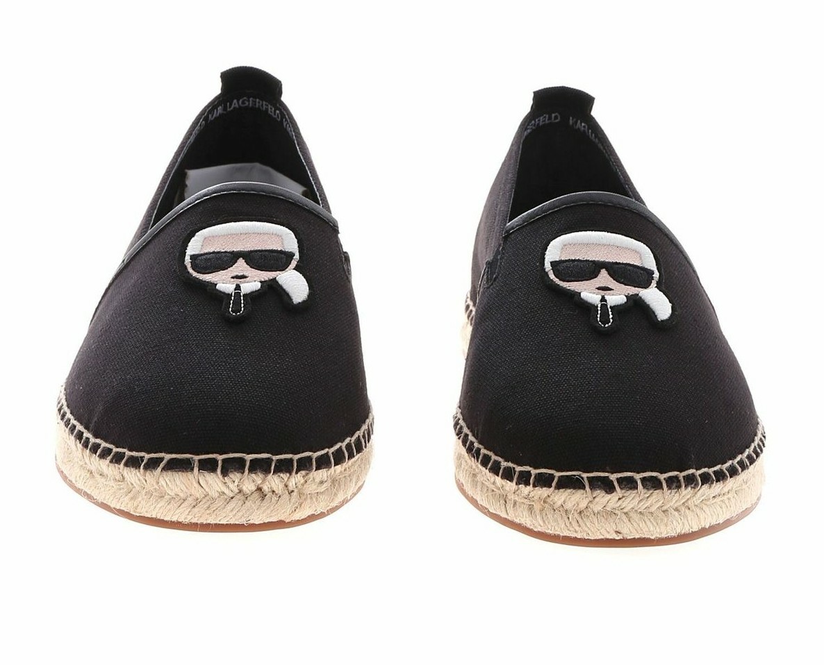 New KARL LAGERFELD KAMINO ESPADRILLES IN BLACK Size 9 Kamino Riviera espadrilles | Black | Men | KARL LAGERFELD  main image 3