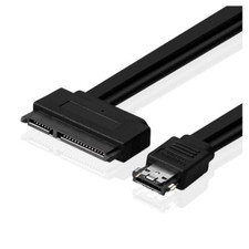 Power Over eSATA to 22pin SATA Adapter eSATAp USB Combo Card Support 12V 5V