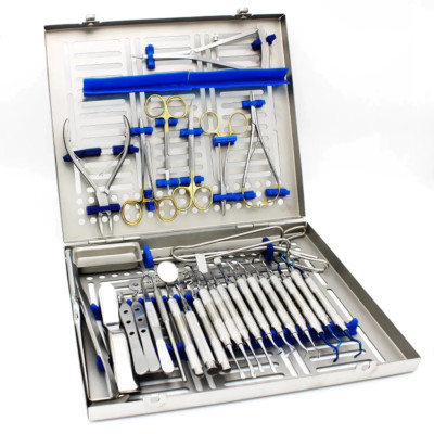 2X Periodontal Instrument Kit Dental Implants Surgical Orthodontics33 PCS AGrade