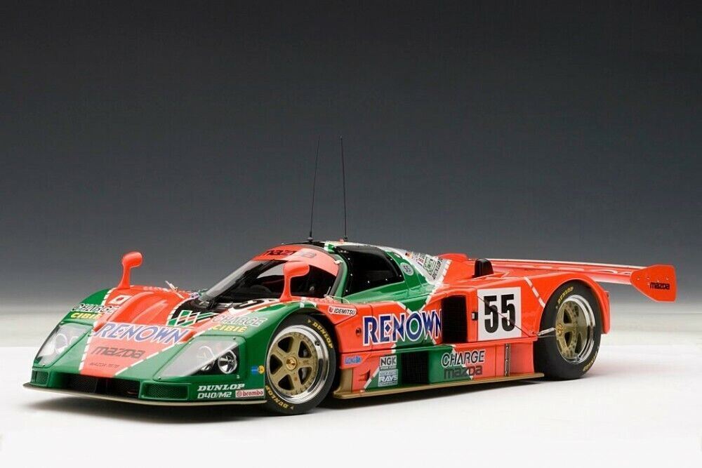 Autoart Signature 1/18 MAZDA 787B Le Mans Winner 1991 Johnny  