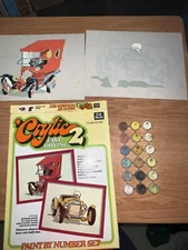 Vintage Car-Toons ‘crylic PBN Craft master 16501 Part Used RARE  Hot Rod Model T