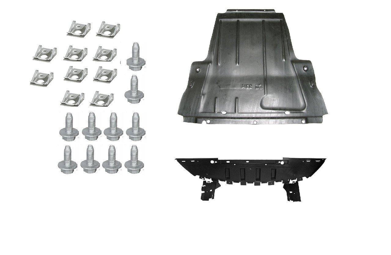 Protection sous moteur Megane II évite la rouille du carter kit plaque pour Scenic 2 2002-2009