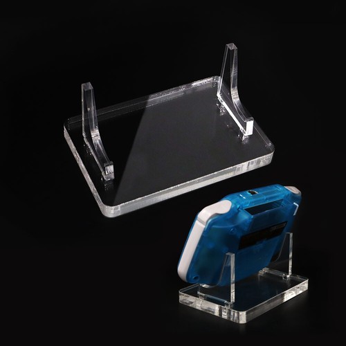 Transparent Clear White Display Stand Acrylic For Game Boy Advance GBA Console - Picture 8 of 10