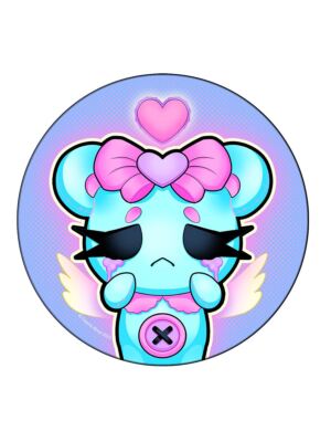 Cosmic Boop Untersetzer Sweet Cutie 9,2 x 9,2 cm