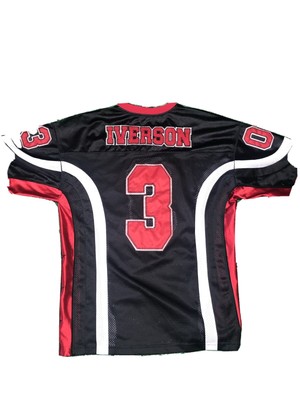 iverson football jersey