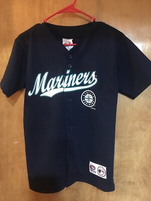 Genuine Merchandise By TF True Fan Seattle Mariners Baseball Shirt Size M 