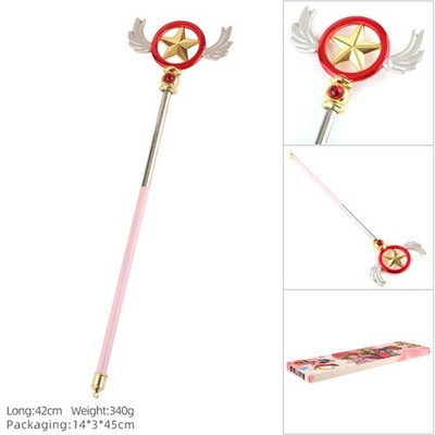 Anime Card Captor Sakura Rubber Keychain Key Ring Straps - Foto 10