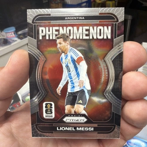 2026 Prizm FIFA World Cup Lionel Messi Phenomenon Argentina BG1