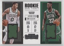 2017 Panini Contenders Rookie Ticket Dual Swatches Jayson Tatum Semi Ojeleye 9l4