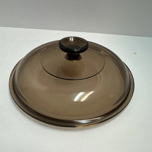 Amber Pyrex Replacement Lid V-2.5-C for 2.5L Corning Vision Pot 8-1/2"