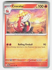 Pokemon TCG Crocalor Paradox Rift 024/182 Uncommon NM