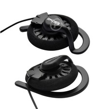 Koss KSC35 Ear Clip Hook On-Ear Stereo Headphone KSC75 KPH40 DIY Remodeled Black