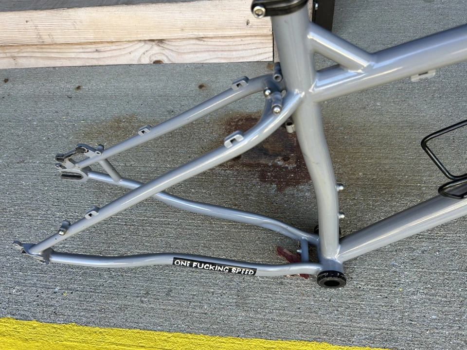 Surly Karate Monkey 2013 Battleship Gray First Generation 29 Small FRAMESET - Image 2 of 4
