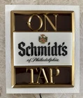 Vintage 1960s Schmidt’s Beer Light Up Bar Sign Philadelphia PA Advertising Works
