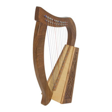 Roosebeck Baby Harp 12-String Knotwork - Walnut FREE SHIPPING  