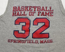 Vintage 1980s Basketball Hall of Fame #32 Tank Made in USA XL Shirt