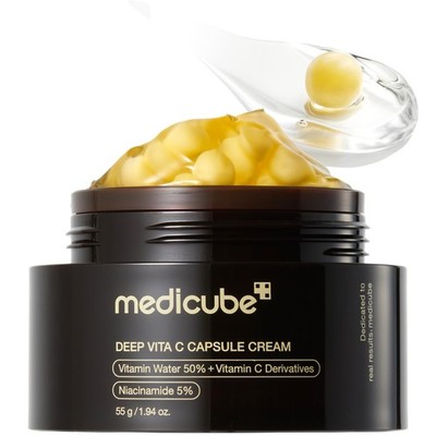 medicube Capsule Cream with Deep 1.94 Ounce (Pack of 1), Vitamin C 