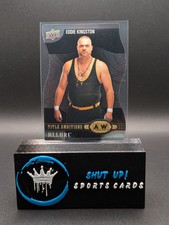 Eddie Kingston 2022 AEW Upper Deck Allure #TA-21 Title Ambitions