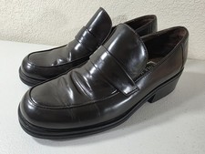 Vintage Cole Haan Brown Leather Slip On Loafers Womens Size 7 B