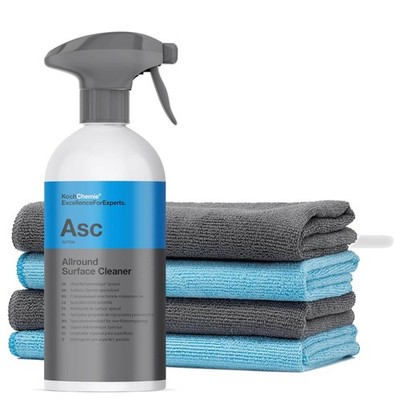 Koch Chemie ASC Allround Surface Cleaner 4x Mikrofasertuch 320 GSM