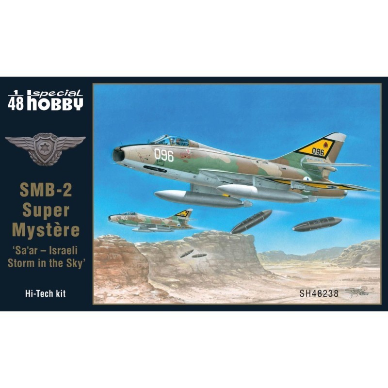 Maquette d'avion Special Hobby 48238 SMB-2 Super Mystère pour diorama militaire historique