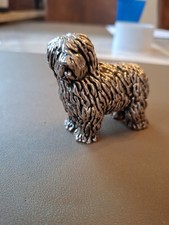 925er Silber Bobtail - Hundefigur - Vollmer-Dorn