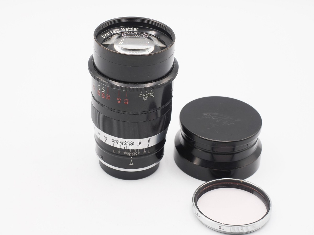 Leica Ernst Leitz Wetzlar Thambar 90mm f/2.2 lens Original 1937