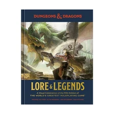 Ten Speed Dungeons & D  Lore & Legends - A Visual Celebration of the 5th EX/NM