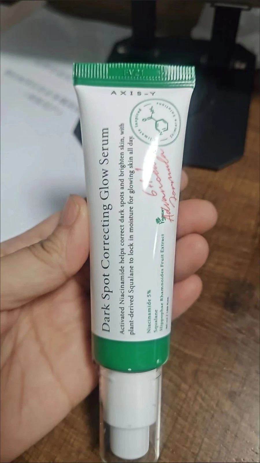 2 box AXIS-Y Dark Spot Correcting Glow Serum Niacinamide Free Shipping