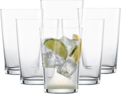 Basic Bar Allround Tumbler 18 Ounce Set of 6 Drinking Glasses Every Day