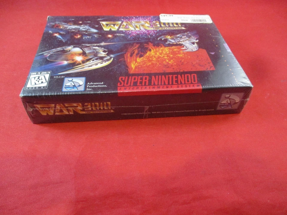 War 3010 The Revolution (Super Nintendo SNES) **BRAND NEW** Sealed! - Image 2 of 4