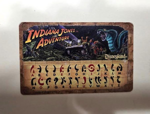 Indiana Jones Decoder | eBay