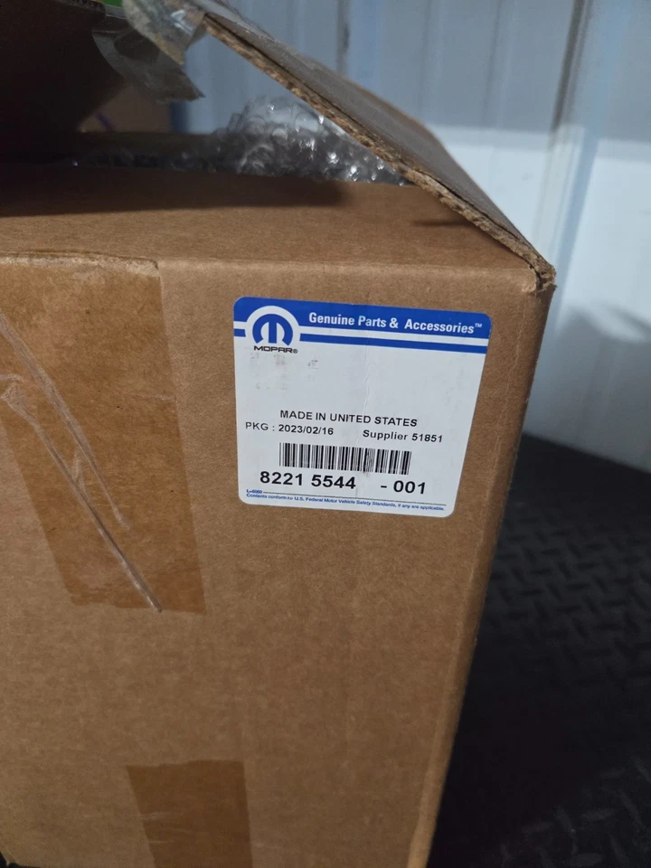 2018 SRT Dodge Demon Crate Air Intake Filter 82215544 Air Grabber - Image 2 of 4
