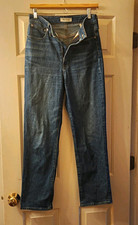Madewell Women's Blue Straight Leg Jeans 27" Waist Medium Wash Cotton Denim