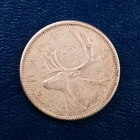 1964 Canada Silver 25 Cents, KM #52, VF Condition, Elizabeth II Quarter L113