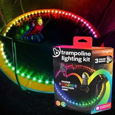 BounceBrightz LED Trampoline Lights Color Changing Motion Sensing Changes Colors