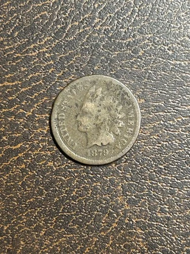 1879 Indian Head Cent Good Condition Semi Key Date Exact Coin Imaged #B79