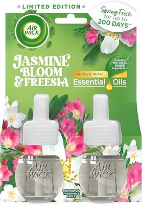 Airwick Liquid Electrical Twin Refill Jasmine Bloom & Freesia 2 x 19 ml