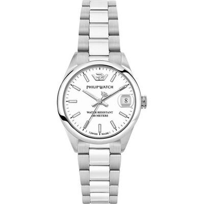 Damenuhr PHILIP WATCH CARIBE R8253597624 Stahl weiß SWISS MADE