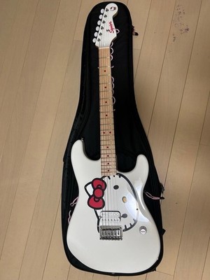 Squier Hello Kitty Stratocaster Limited White