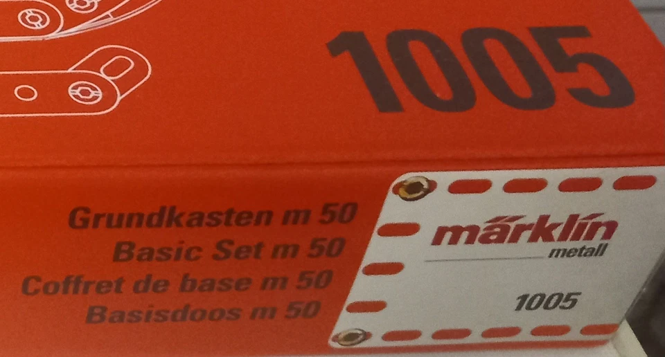 Märklin Metallbaukasten 1005 M m50 Neu!!! Geschenk für Väter und Söhne - Bild 4 von 4