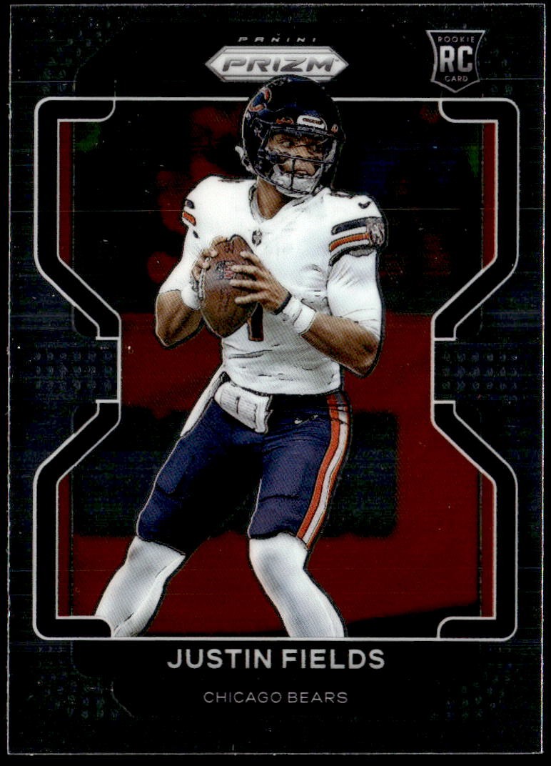 2021 Panini Prizm #334 Justin Fields Rookie F5