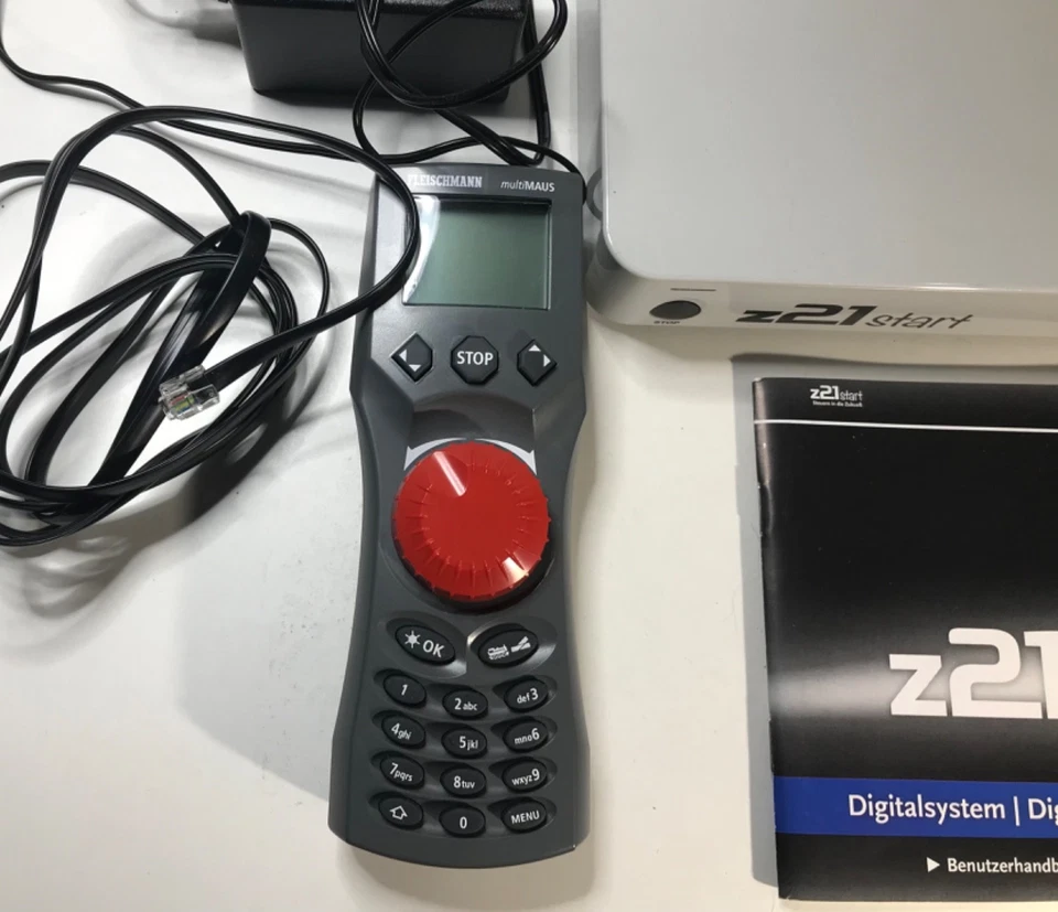 Fleischmann Digitalzentrale z21 start mit Multimaus, neuwertig - Bild 2 von 3