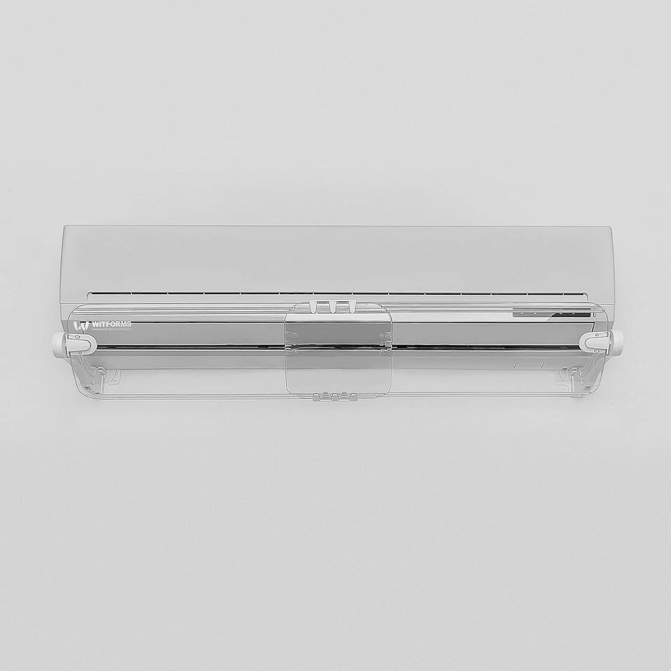Transparent Adjustable AC Air Deflector with Remote Control - Year-Round Comfort - Image 4 of 4