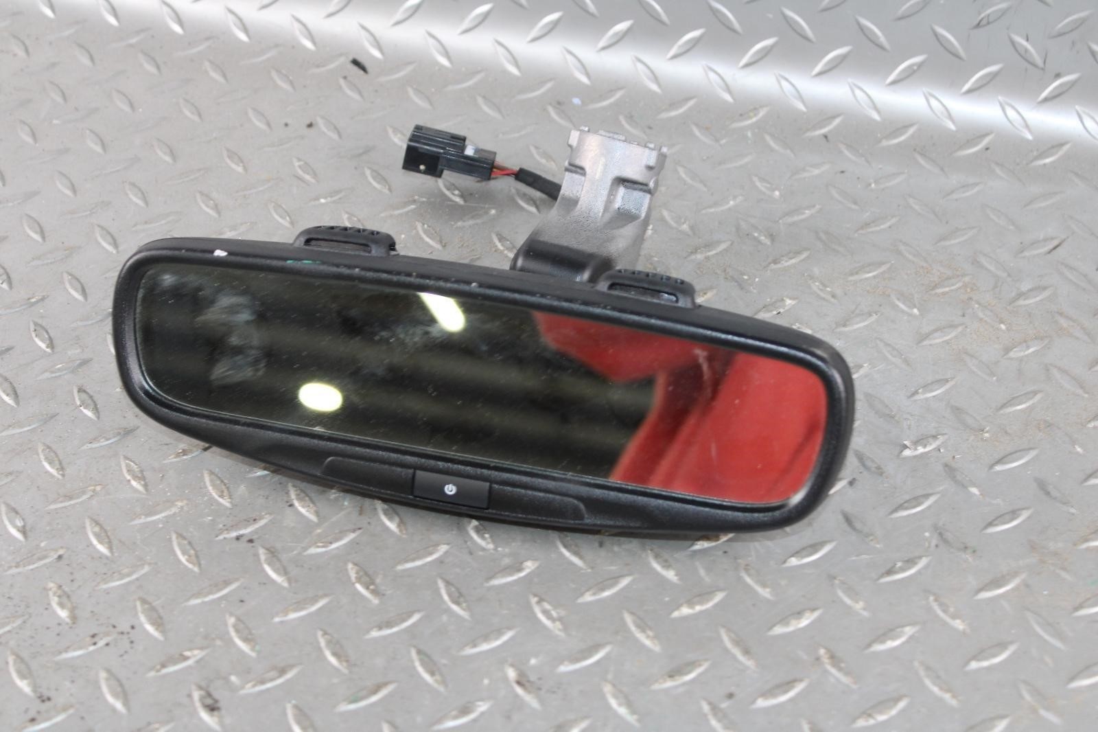14-17 GHIBLI Black Interior Rear View Mirror Factory Glass Automatic Dimming OEM