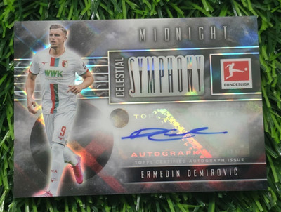 Ermedin Demirovic Auto - Moon Beam - FC Augsburg - Topps Midnight Bundesliga