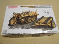 1/16 Freedom Models 16002 Kettenkrad mit Anh�...