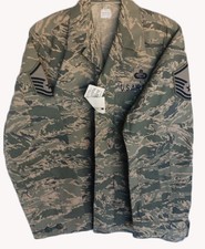 DSCP U.S. AIR FORCE Green Camouflage Military Utility Jacket Mens Size 38R NWT